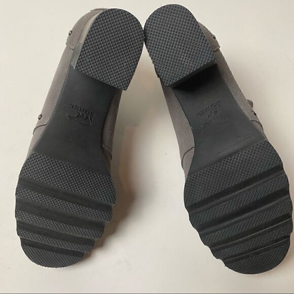 Sorel Addington Chelsea Ankle Boots Black Heel Quarry Black 8.5 - Picture 5 of 6